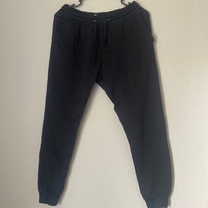 Black joggers